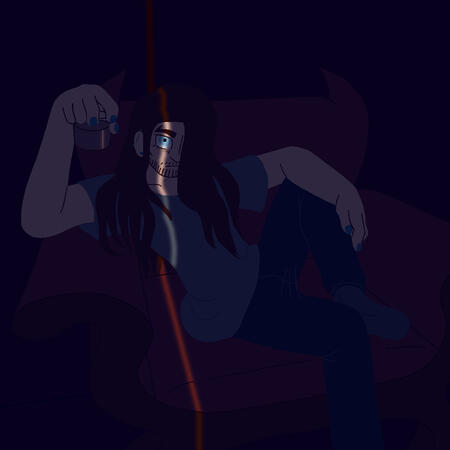 your grief on display for all the world to see